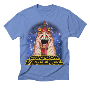 Cartoon Violence Jar Jar Shirt – buy the shirt at http://bit.ly/jarjarshirt